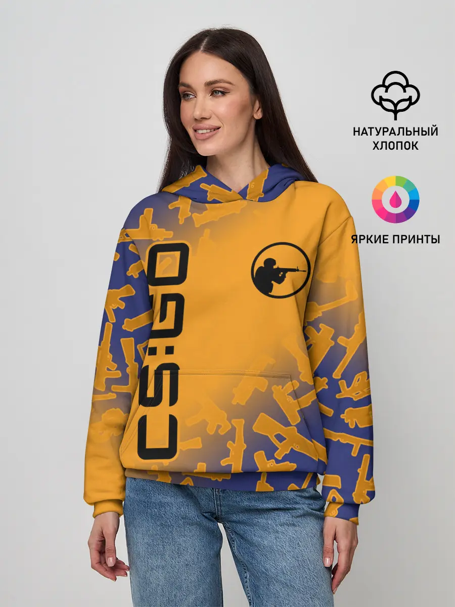 Женское худи / CS GO | КС ГО