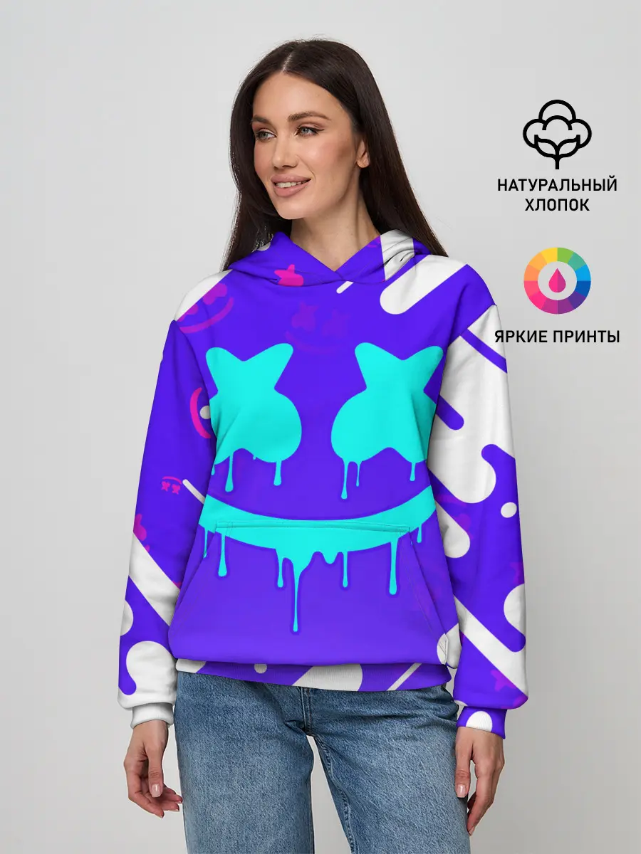 Женское худи / MARSHMELLO / МАРШМЕЛЛОУ