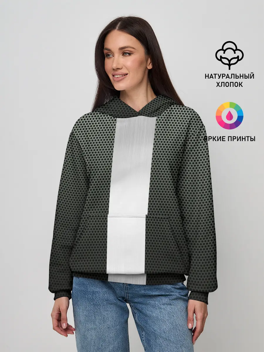 Женское худи / Карбоновый занавес