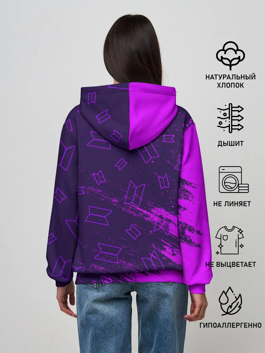 Женское худи / BTS / БТС