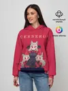 Женское худи / Helltaker: CERBERUS
