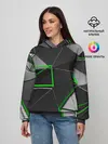 Женское худи / 3D полигон