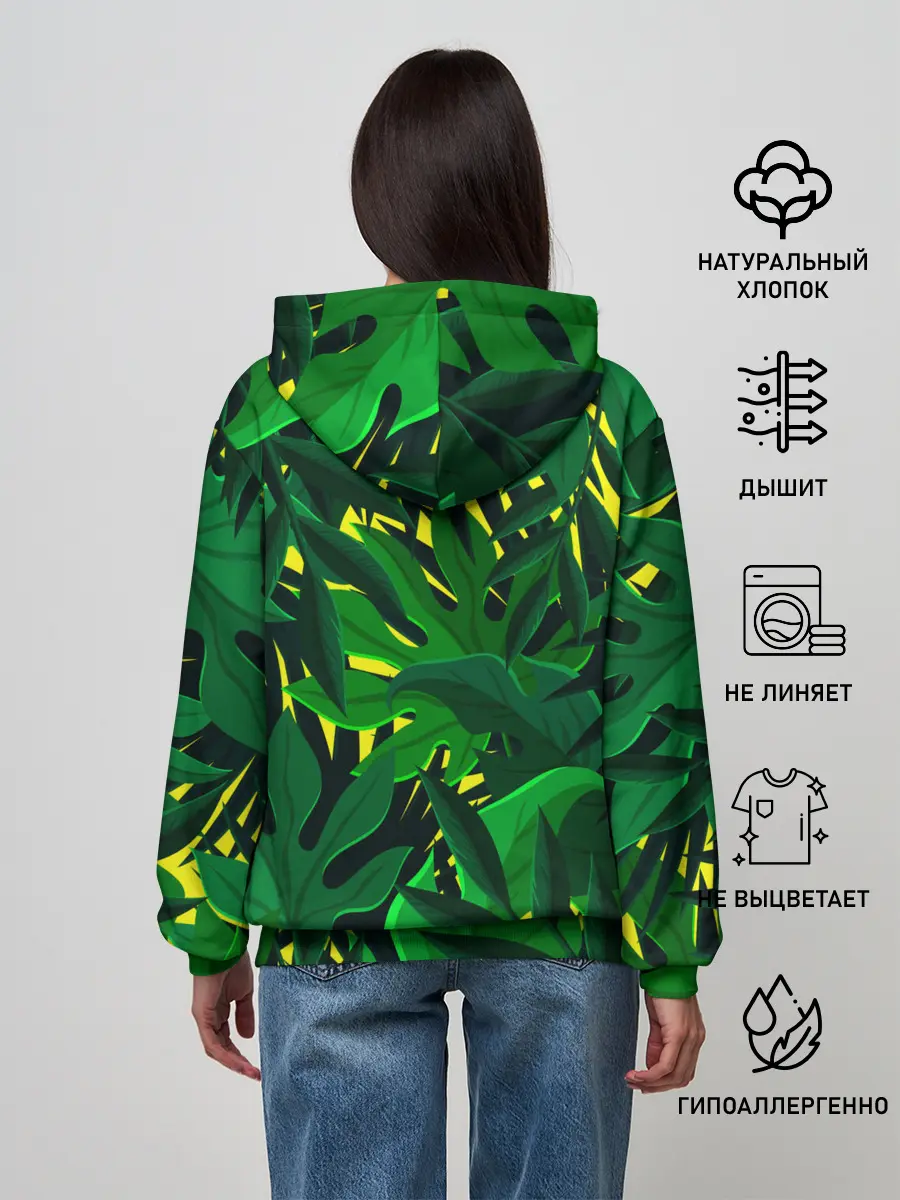 Женское худи / В джунглях