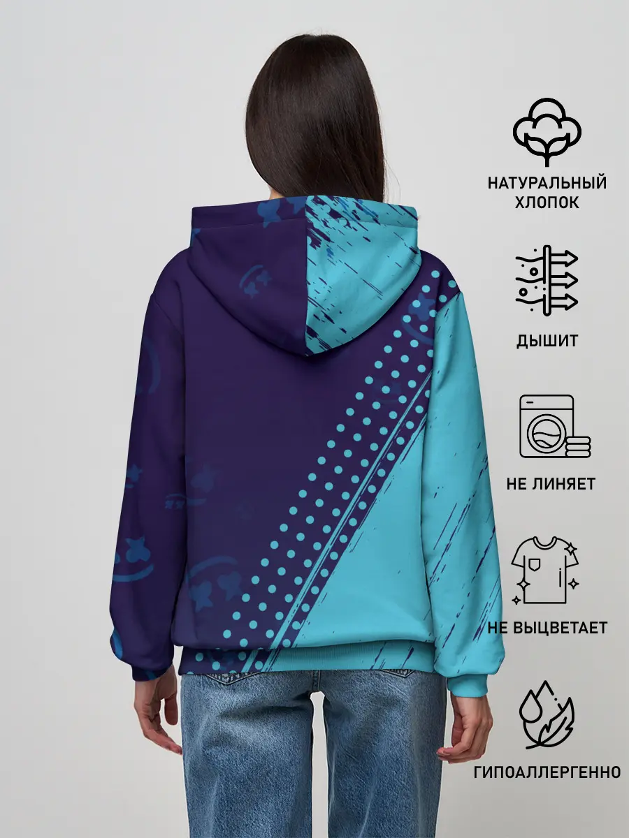 Женское худи / MARSHMELLO / МАРШМЕЛЛОУ