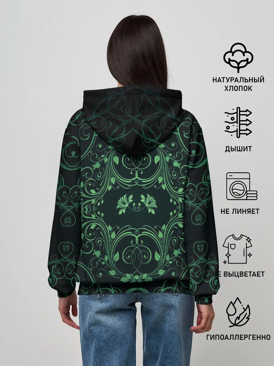 Женское худи / Узоры