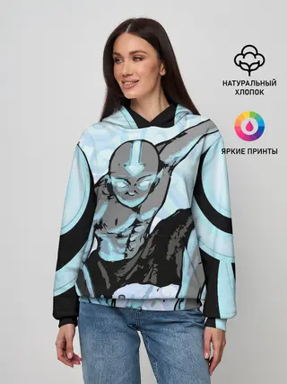 Женское худи / Аватар Легенда об Аанге