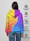 Женское худи / Цветные переливы