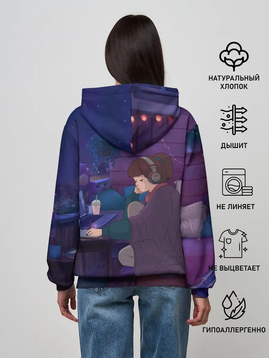 Женское худи / ЛЕТО