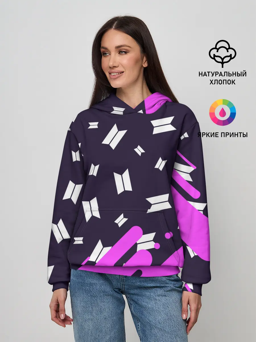 Женское худи / BTS / БТС