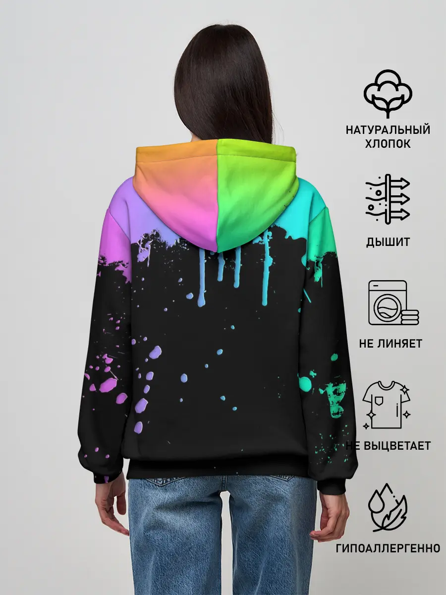 Женское худи / MARSHMELLO