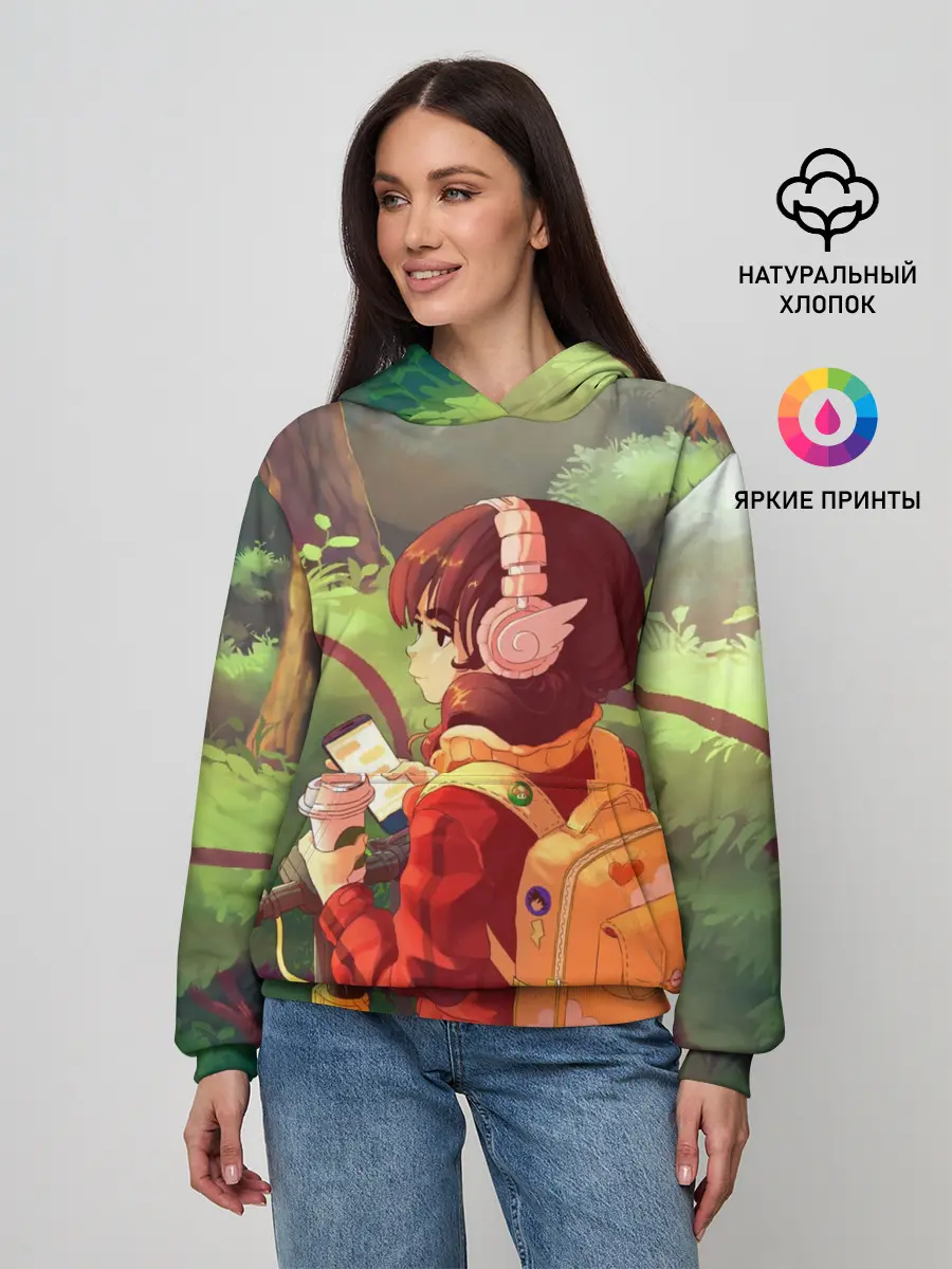 Женское худи / STUDY GIRL