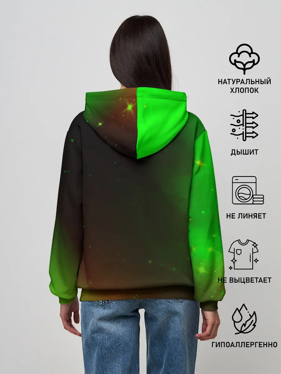 Женское худи / MINECRAFT / МАЙНКРАФТ