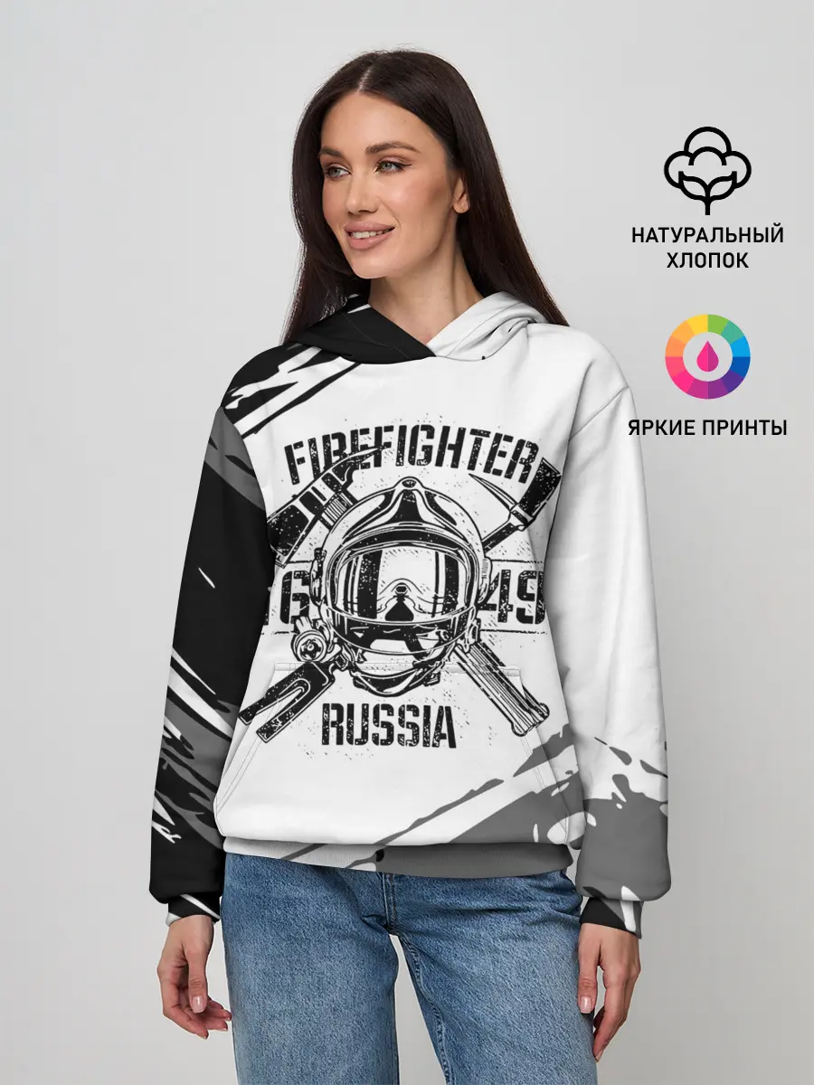 Женское худи / FIREFIGHTER 1649 RUSSIA