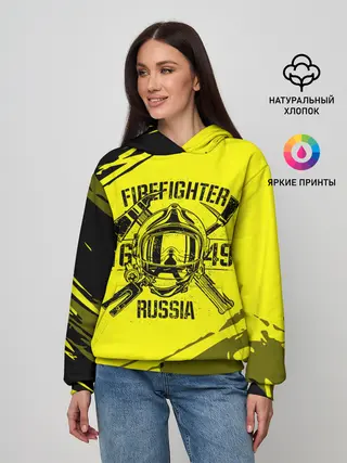 Женское худи / FIREFIGHTER 1649 RUSSIA