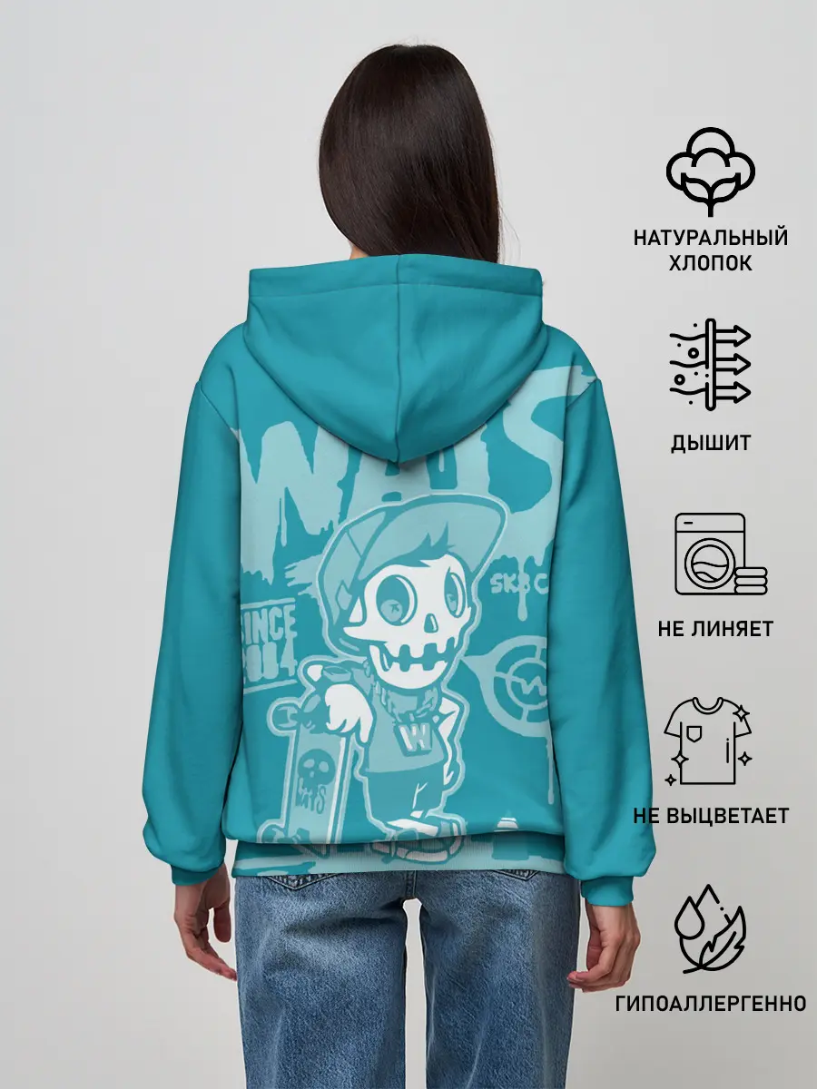 Женское худи / Граффити Wats