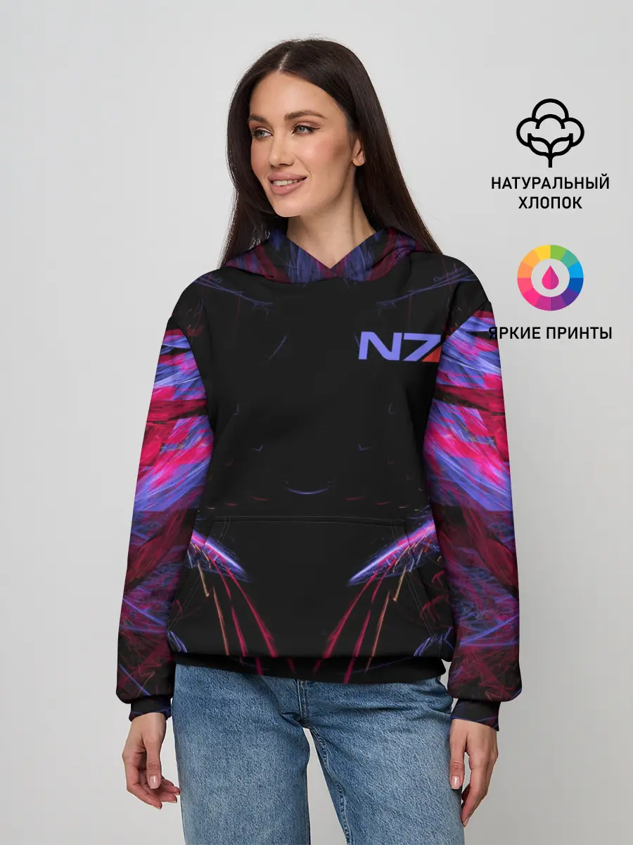 Женское худи / N7 | Neon Style