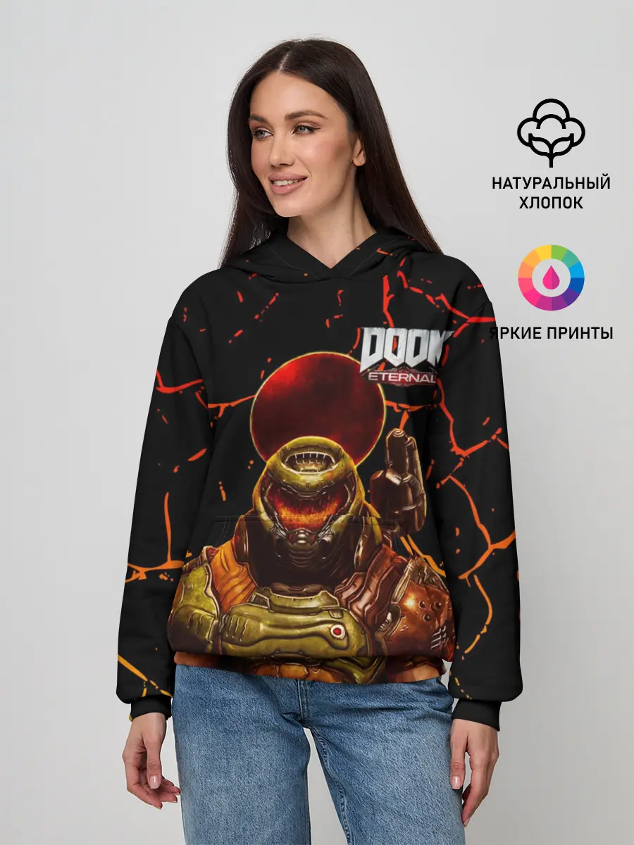 Женское худи / Doom | Eternal