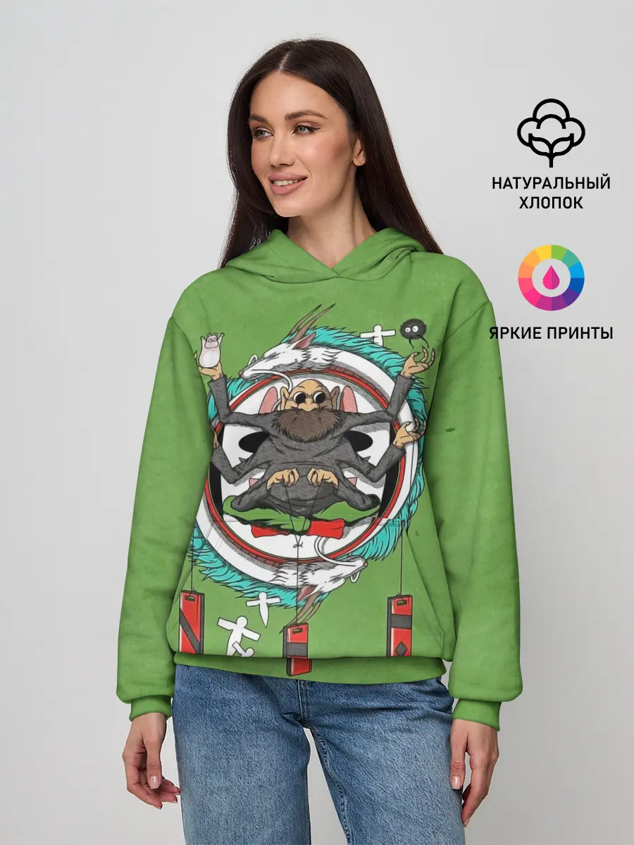 Женское худи / Дедушка Камадзи