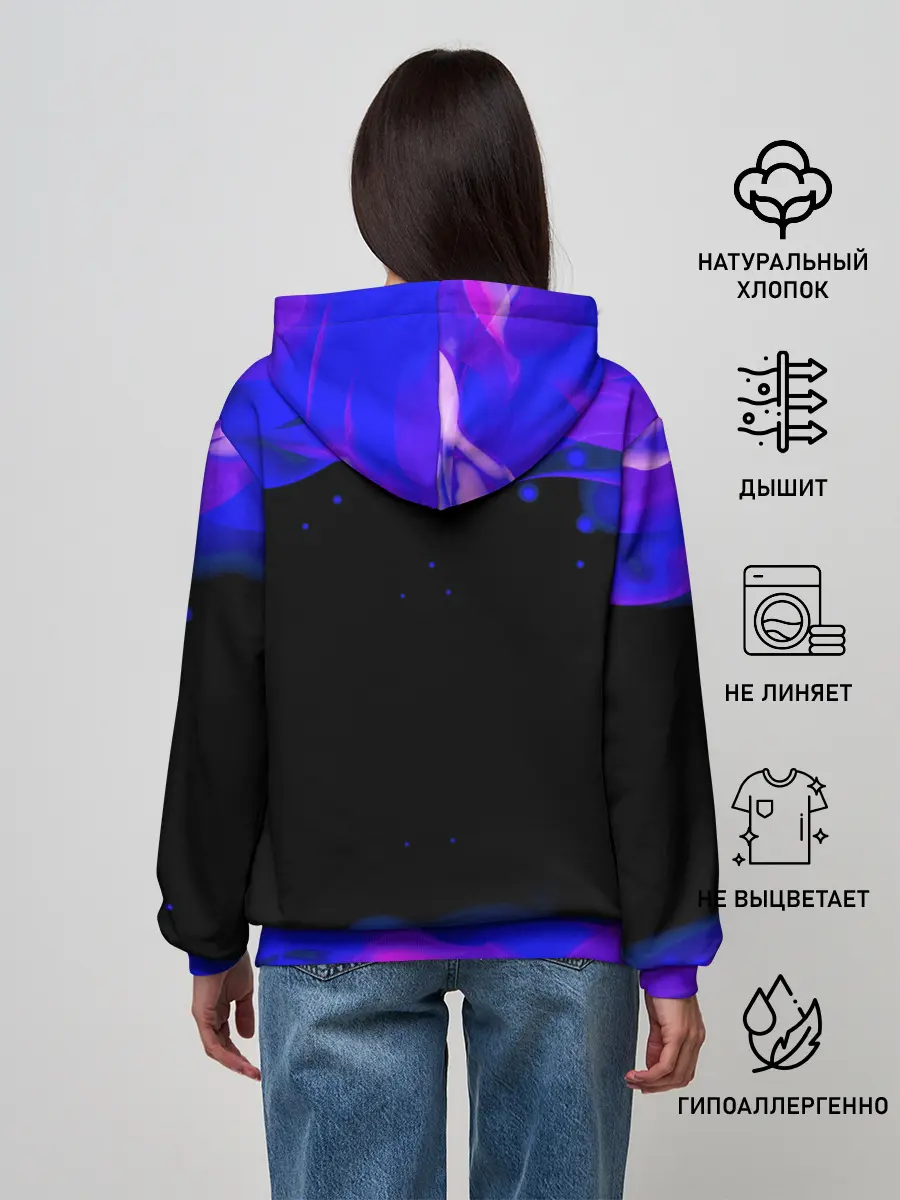 Женское худи / Fortnite Marshmallow