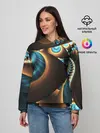 Женское худи / 3D FRACTAL