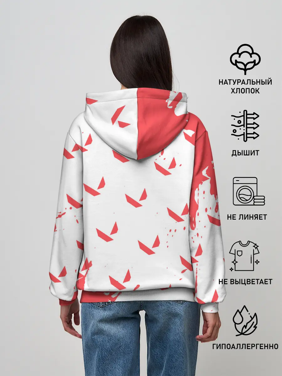 Женское худи / VALORANT / ВАЛОРАНТ