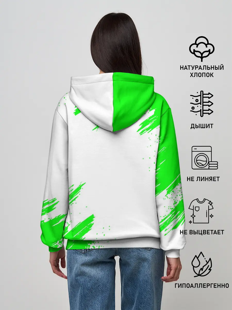 Женское худи / MINECRAFT CREEPER