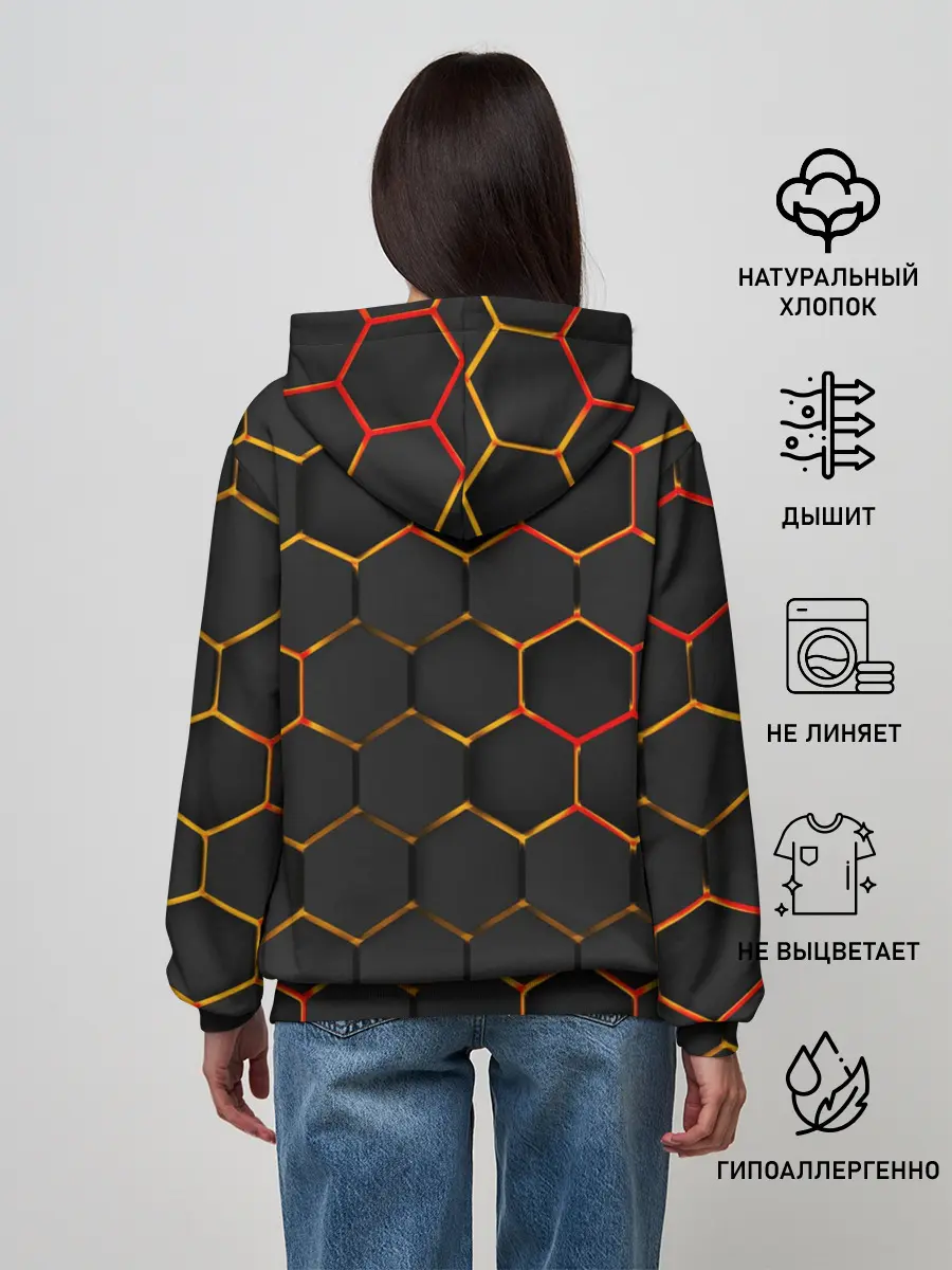 Женское худи / Pubg | Gold Logo