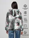 Женское худи / ПАЛЬМЫ | TROPICAL GLITCH