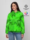 Женское худи / ПАЛЬМЫ | ЛЕТО | TROPICAL