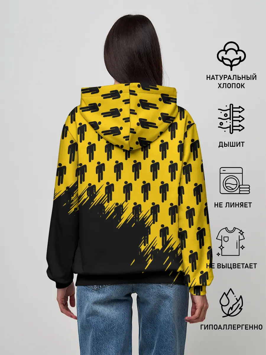 Женское худи / Billie Eilish.