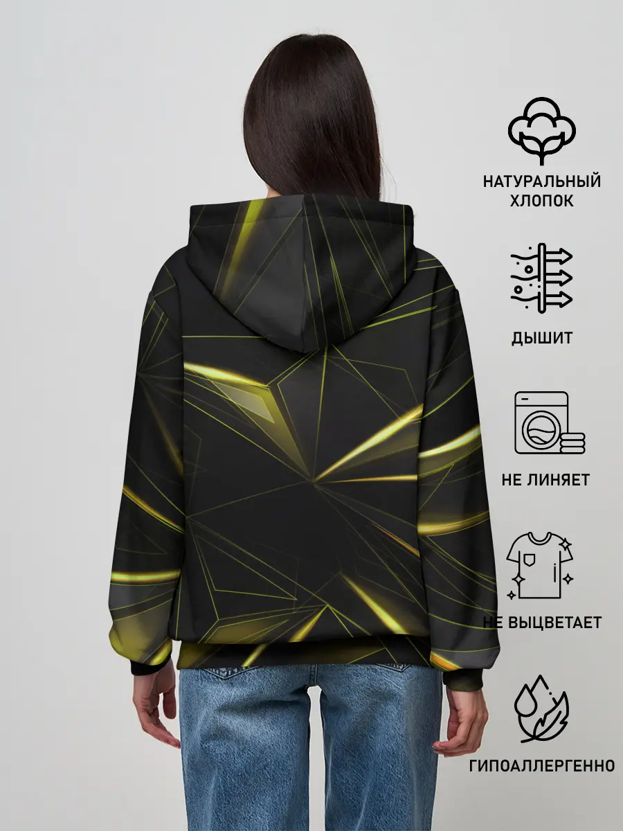 Женское худи / Текстура.