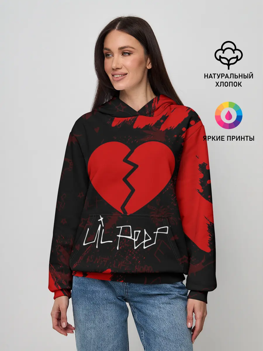 Женское худи / LIL PEEP / ЛИЛ ПИП