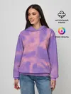 Женское худи / Фиолетовый ТАЙ ДАЙ