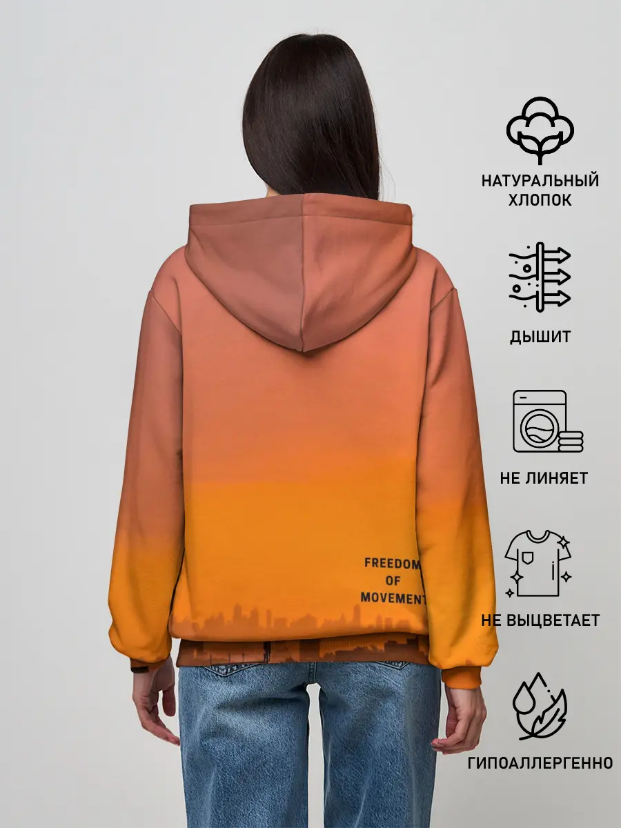 Женское худи / Street runner