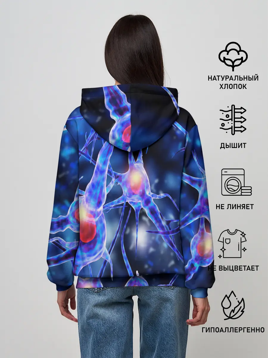 Женское худи / НЕРВЫ