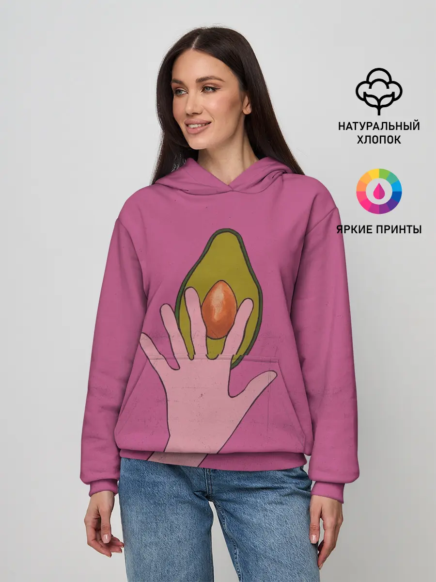 Женское худи / avocado