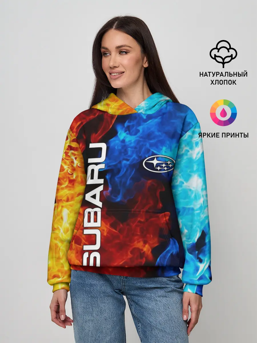 Женское худи / SUBARU