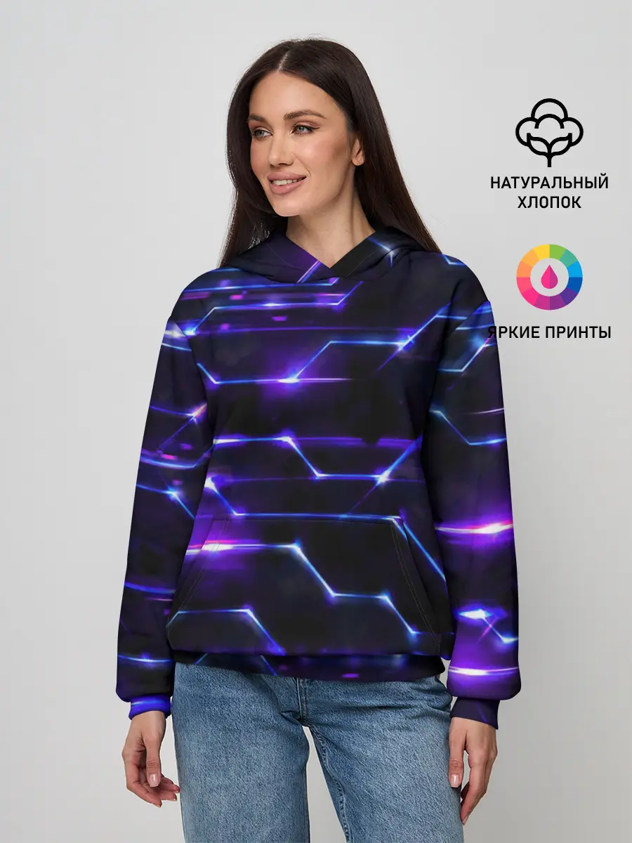 Женское худи / Технологии будущее нано броня