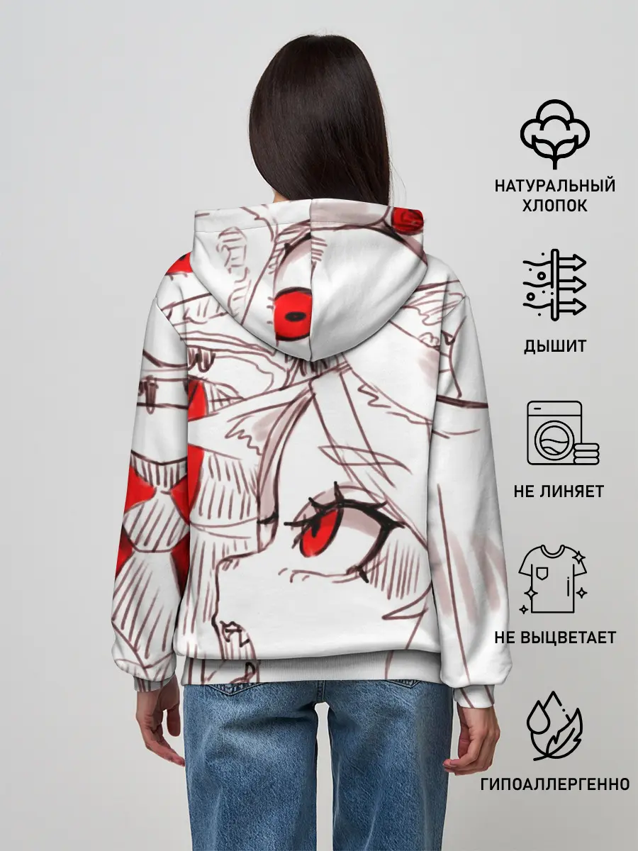 Женское худи / Люцифер. HELLTAKER