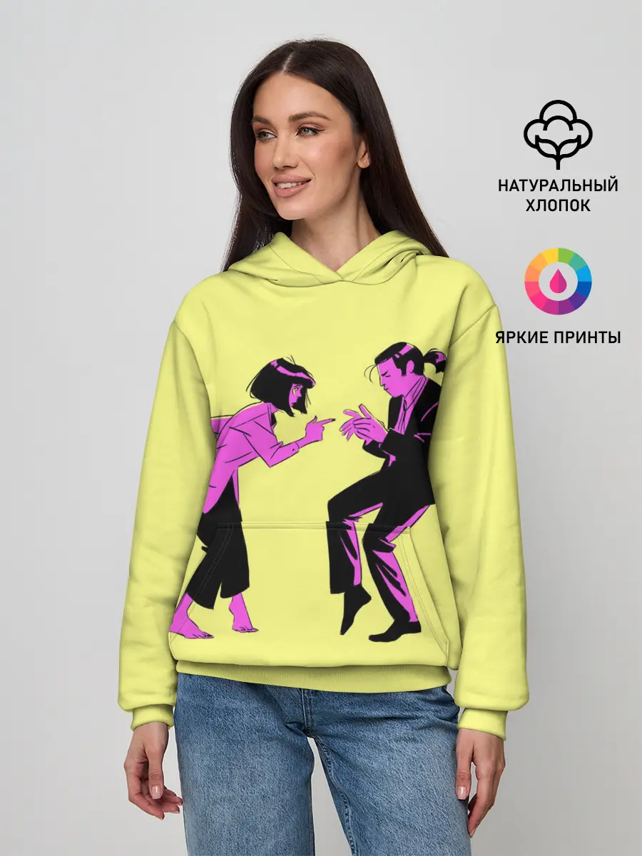 Женское худи / Криминальное чтиво