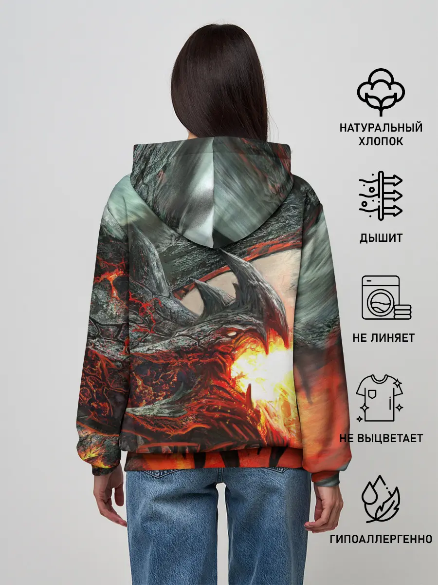 Женское худи / Дракон | Dragon