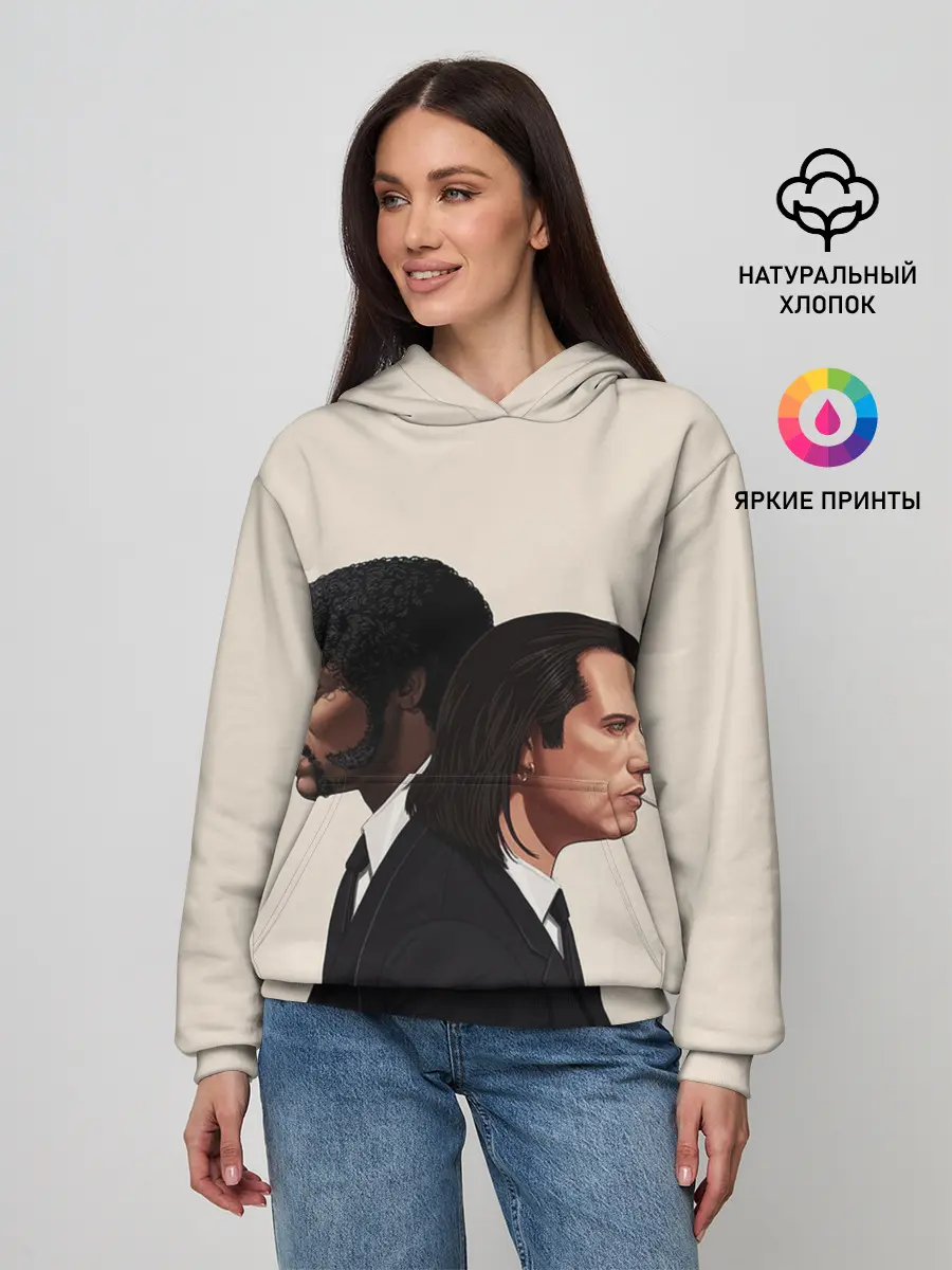 Женское худи / Криминальное чтиво