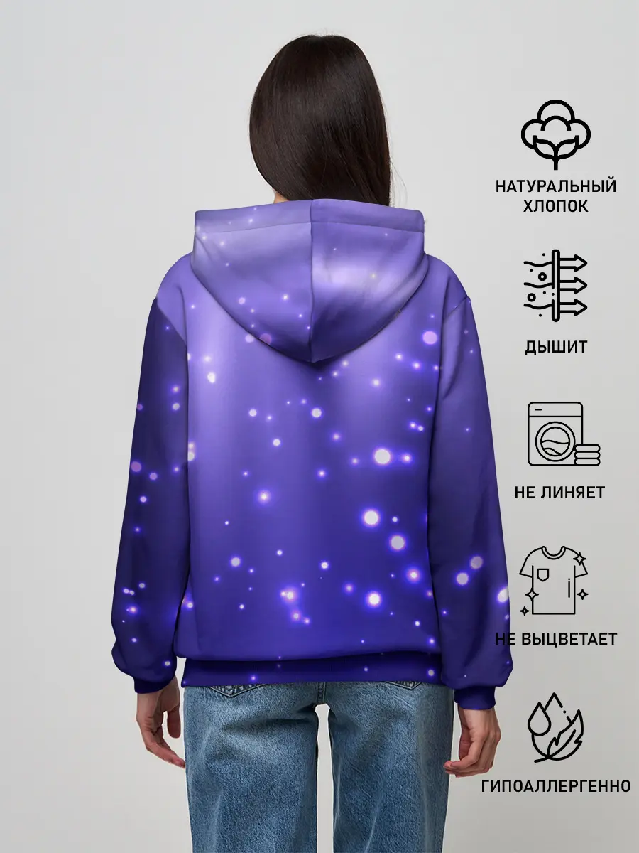 Женское худи / Мерцающие Светлячки
