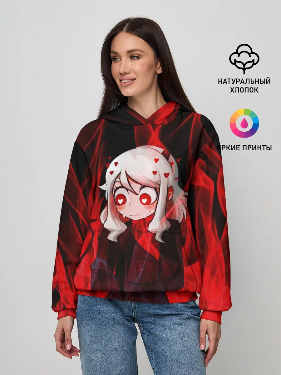 Женское худи / Главный герой Helltaker