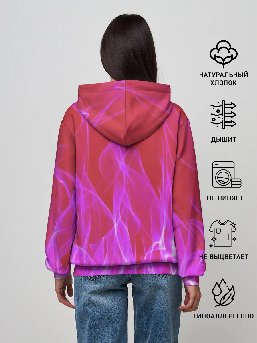 Женское худи / HELLTAKER. Модеус в огне