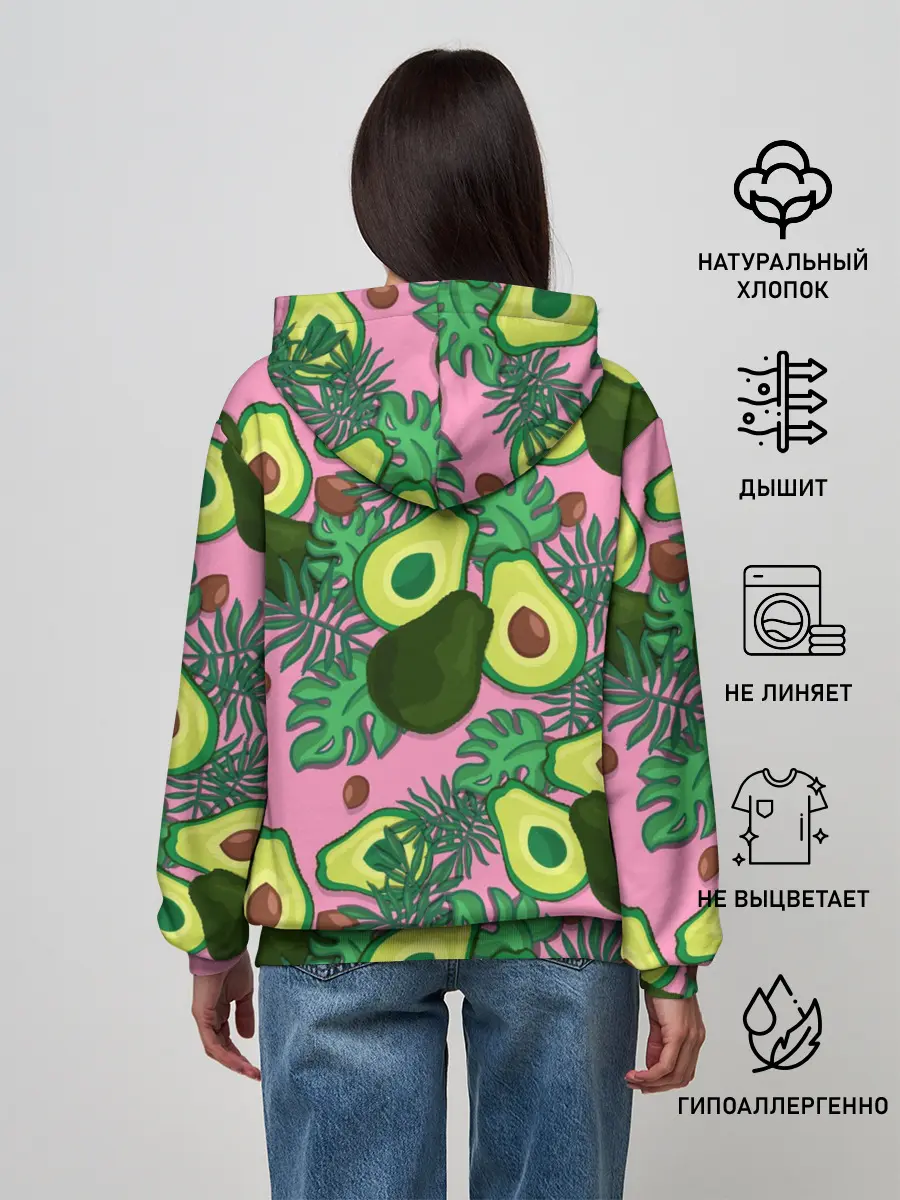 Женское худи / avocado