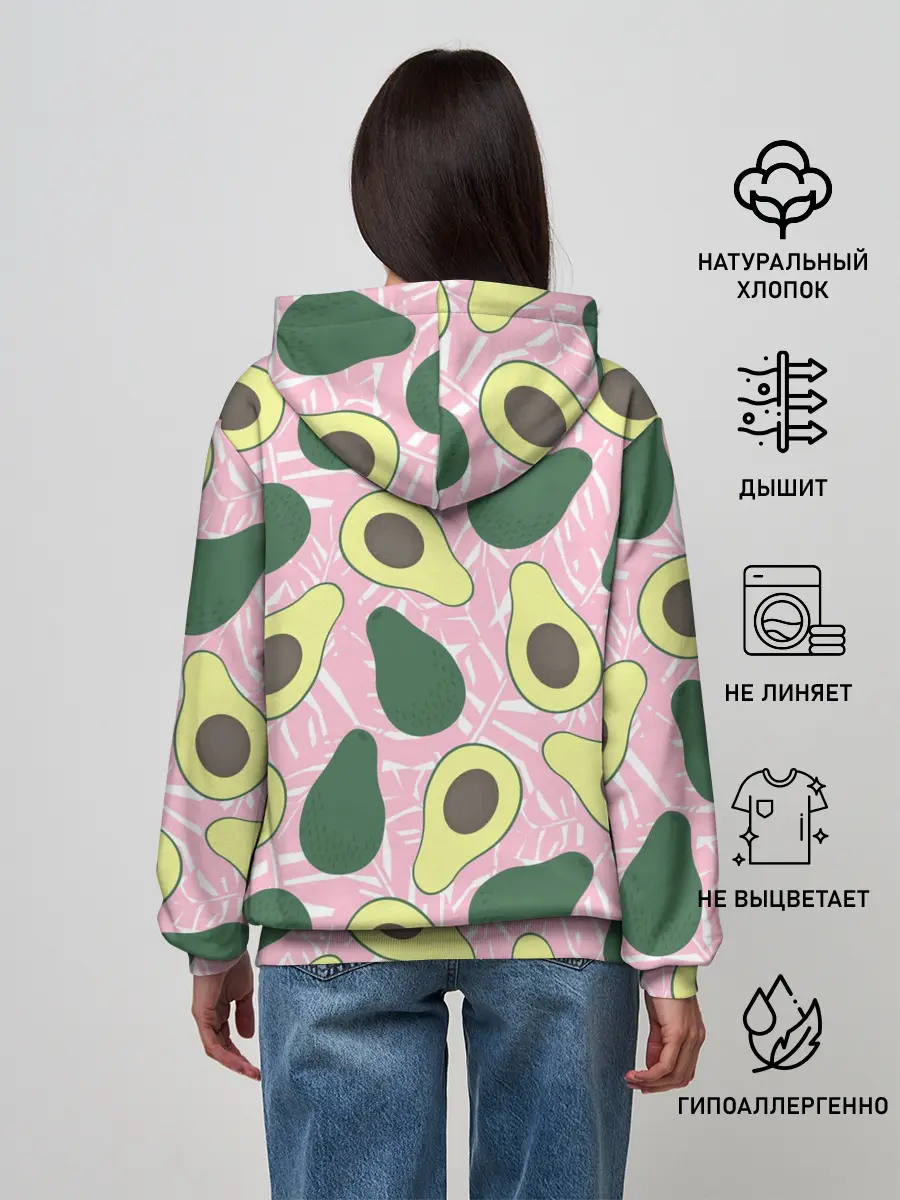 Женское худи / avocado