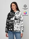 Женское худи / FORTNITE | MARSHMELLO