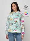 Женское худи / Весенние цветы