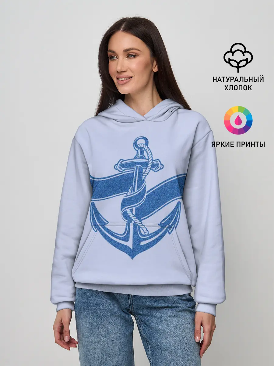 Женское худи / Якорь